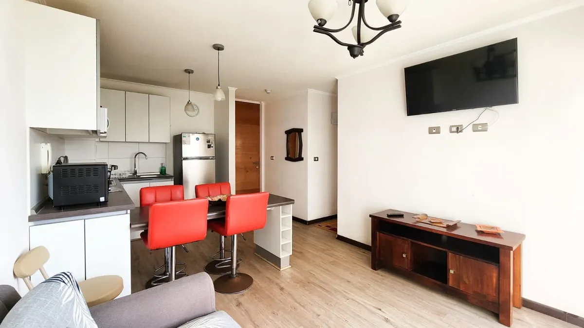 Imagen 4 de 17 de Venta Depto 2d/2b/1b/ 1 Est Av Pacifico La Serena
