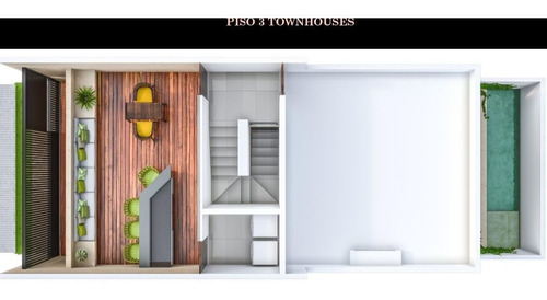 Imagen 6 de 6 de Townhouse En Venta, En Privada Sao Modelo 200.