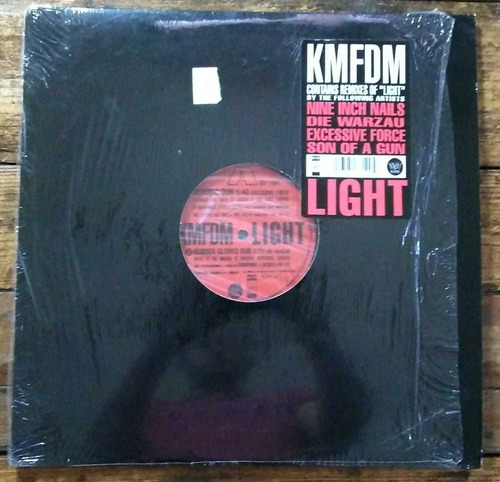Kmfdm Light Vinilo 12 Usa 1994 Industrial Nine Inch Nails