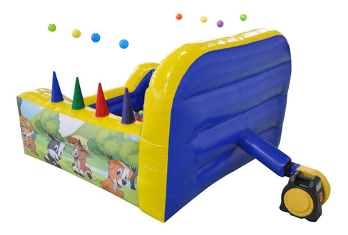 Piscina De Bolinhas Baby Zoo Com Motor Soprador