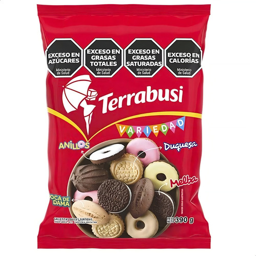Caja Galletitas Dulces Terrabusi Variedad Pack