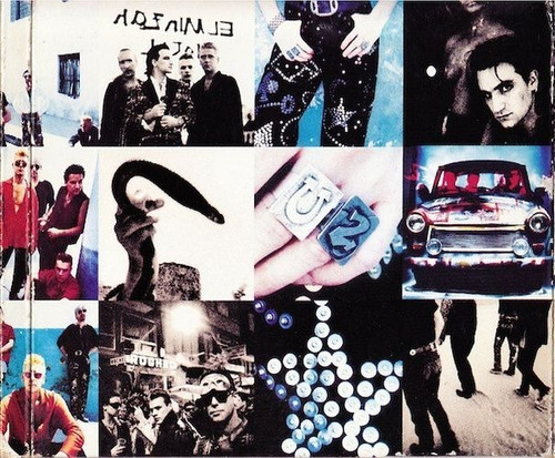 Cd U2 Achtung Baby Ed. Us 1991 Importado