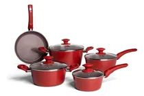 Comprar Conjunto De Panelas Carmim 5pçs Optima Brinox Pu002F Indução