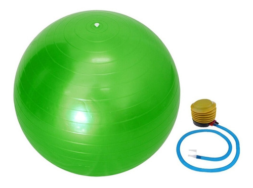 Balón Yoga Pilates Silicona Premium Grip 55cm + Bombín