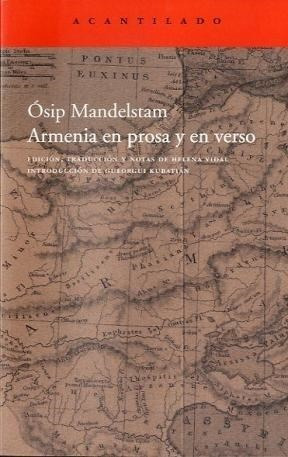 Armenia En Prosa Y En Verso - Mandelstam Osip