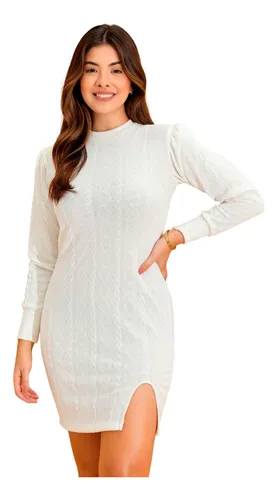 Vestido de tricô no mercadolivre sales