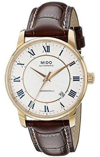 Mido Men's Mido-m86002218 Baroncelli Analog Display Swiss Au