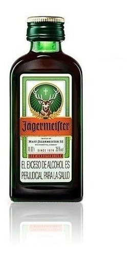 Botellita Mini Jagermeister - mL a $650