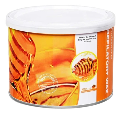 Cera Miel Para Olla Depilatoria Profesional 400g Cera Miel
