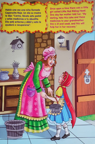 Cuento Infantil Clásicos Caperucita Roja