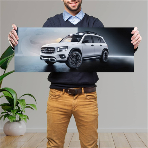 Cuadro 30x80cm Auto 2019 Mercedes Benz Concept G 208