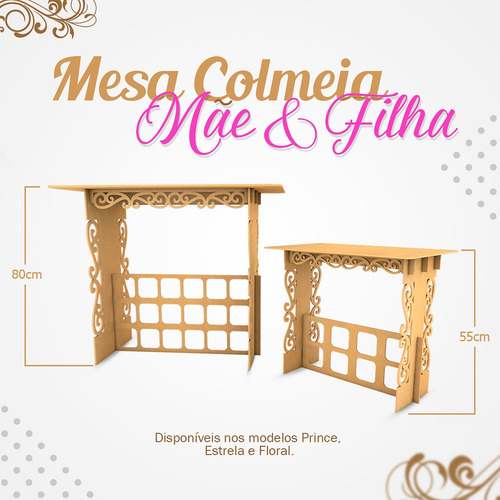 Mesa Provençal Mãe E Filha Decoração Festa Aniversário Colm