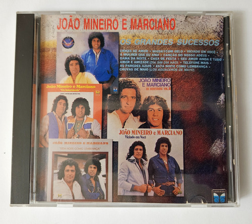 Cd João Mineiro E Marciano Grandes Sucessos (1a Tiragem)
