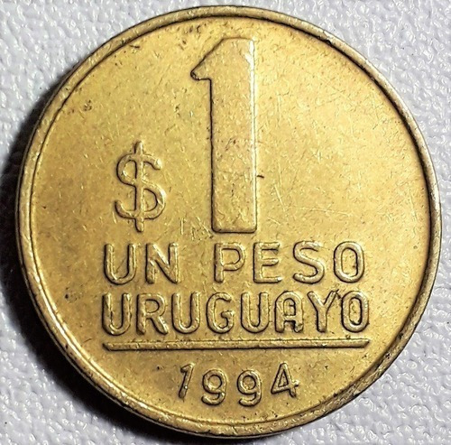 Moneda Uruguay 1 Peso 1994