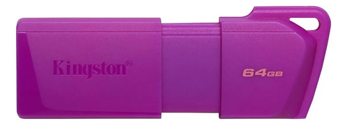 Pendrive Flash Usb Kingston De 64 Gb Exodia Color Violeta