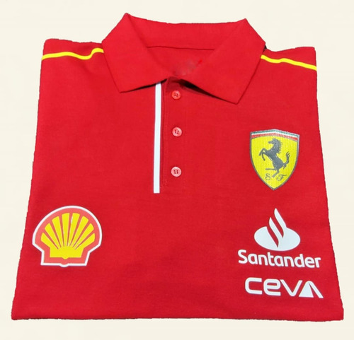 Playera Retro Stu Escudería Ferrari Team F1 2023* Hombre