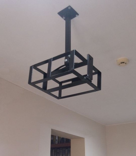 Imagen 3 de 5 de Rack Para Proyector De Techo, Canastilla Antirrobo