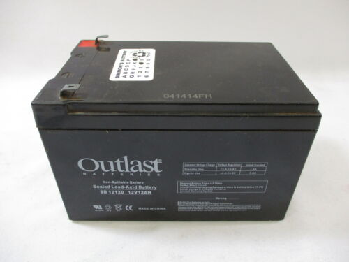 *new* Outlast Batteries 041414fh / Sb12120 Non-spillable Uur