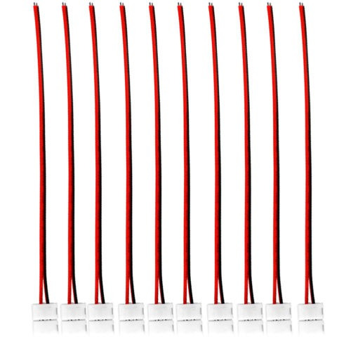 Lotes De 20 X 2 Pin Conector Cable Cable Para Led Tira 3528 