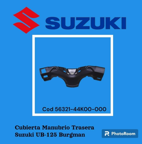 Cubierta Manubrio Trasera Suzuki Ub-125 Burgman 