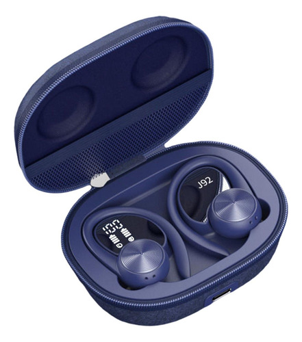 Auriculares Inalámbricos Bluetooth 5.0 Con Ganchos Azul