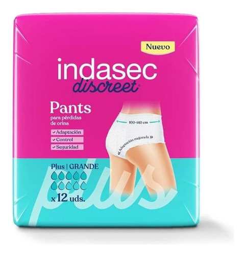 Indasec Discret Pants Plus X 48