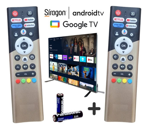Control Remoto Para Siragon Smart Tv