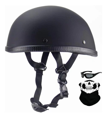 German Motorcycle Helmet, Adult Half Helmet, Open Helmet