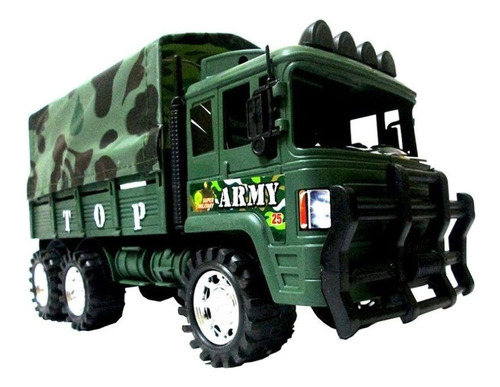 Camión Militar 30cm De Carga Blindado Ref. 0089-20