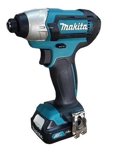 Parafusadeira de impacto sem fio Makita TD110DWYE azul-turquesa