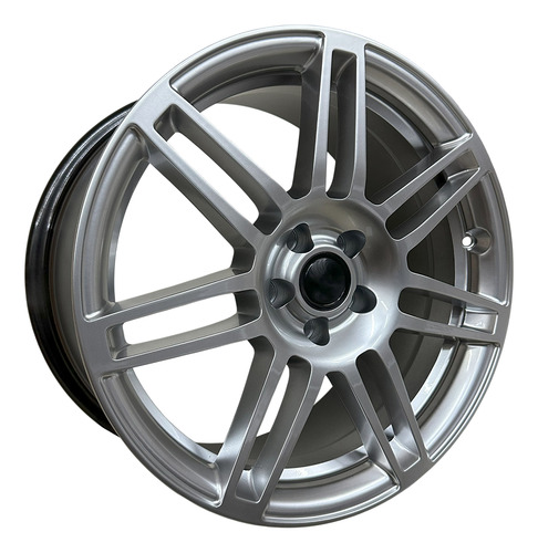 Llanta Deportiva Audi A5 Tt Vw Passat R17 5x100 Hiper Plata