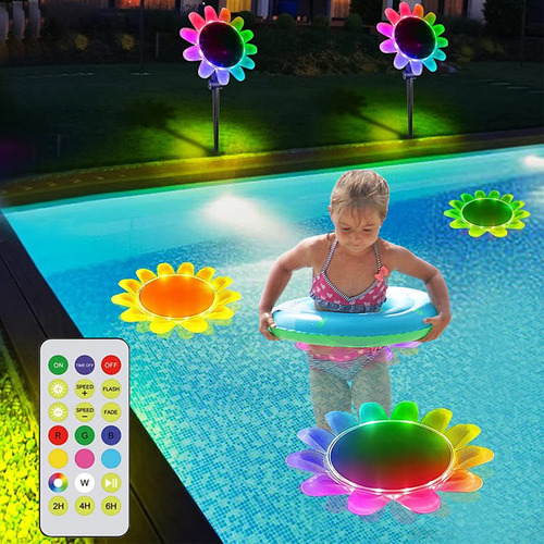 O Night Lights Solar Floating Pool Light Shape Pool