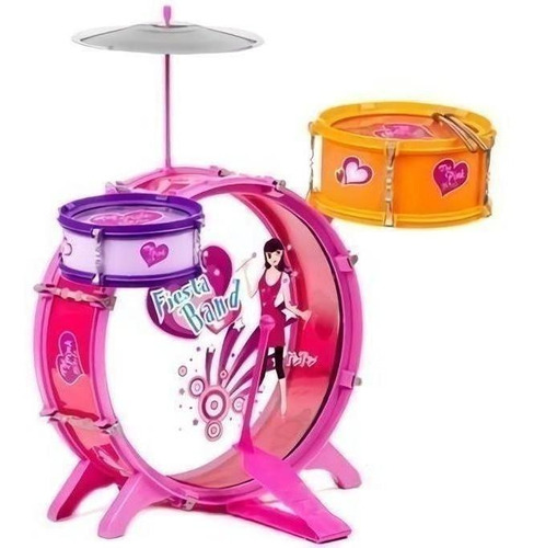 Bateria Musical Infantil Mytoy Fiesta Band 