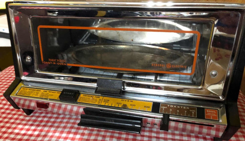 Horno Tostadora General Electric Impecable Año 78 Vintage