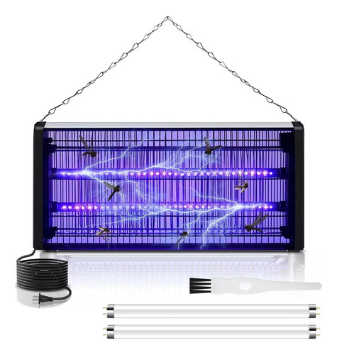Lámpara Mata Mosquitos Eléctrica 40w 67cm, Repelente De Insectos Para Interior Y Exterior, Segura Y Silenciosa