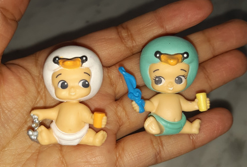 2 Figuras Muñecos Twozies Bebés Moose (Usado)