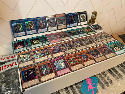 Deck Ogdoadic Evoltile Yugioh Full Base Set (Usado)