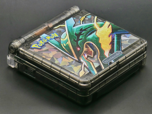 Game Boy Advance Sp Modernizado Pokedition Negro (Reacondicionado)