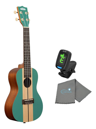 Ukelele De Concierto Wipeout Surf Bundle Afinador Y Paã...