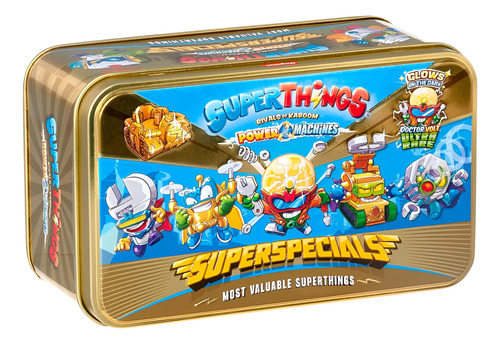 Superzings Series 7 Lata Dorada Exclusiva Figuras Acción