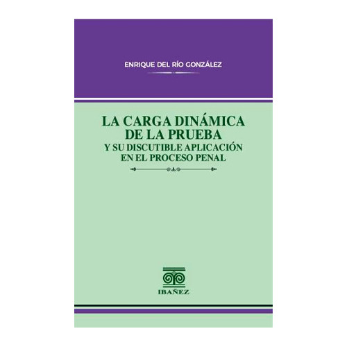 La Carga Dinámica De La Prueba Y Su Discutible Aplicación