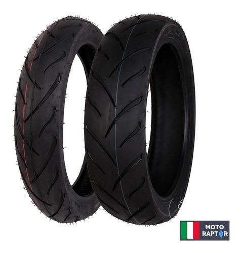 Juego De Cubiertas 110 70 17 / 140 60 17 Sport Honda Cb 190