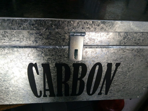Imagen 5 de 7 de Cajon Baul Carbonero Organizador Para Carbon