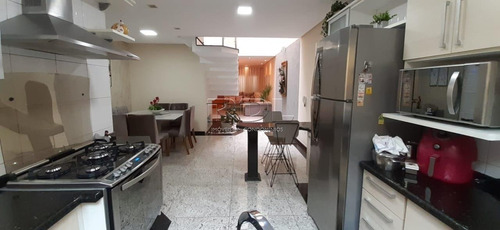 Imagem 7 de 20 de Sobrado À Venda, 3 Quartos, 3 Suítes, 4 Vagas, Vila Scarpelli - Santo André/sp - 4088