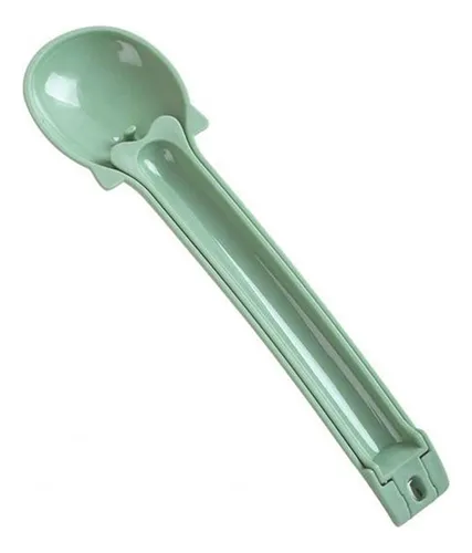 Cuchara Dispensadora Para Churu Y Alimento De Gatos Verde