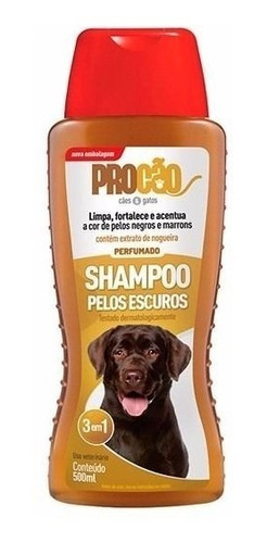 Shampoo Perro Procao Pelos Oscuros 500ml