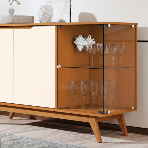 Buffet Aparador Tucumã Sala Nature Off White Jb Bechara