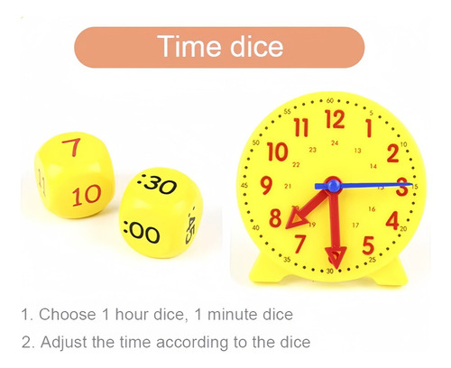 , Juguetes Cognitivos De Horas, Minutos Y Segundos Para
