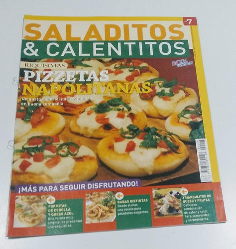 Revista Saladitos & Calentitos Pizzetas Año 2010 Número Nº7