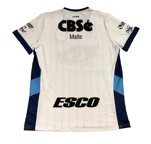 Imagen 2 de 2 de Camiseta Arsenal De Sarandi Alternativa Blanca Lyon 2021/22